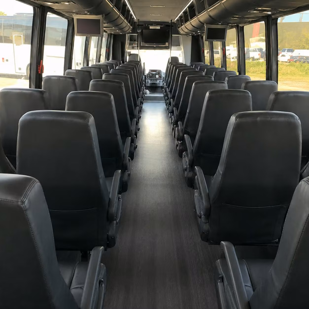 35 passenger minibus inside