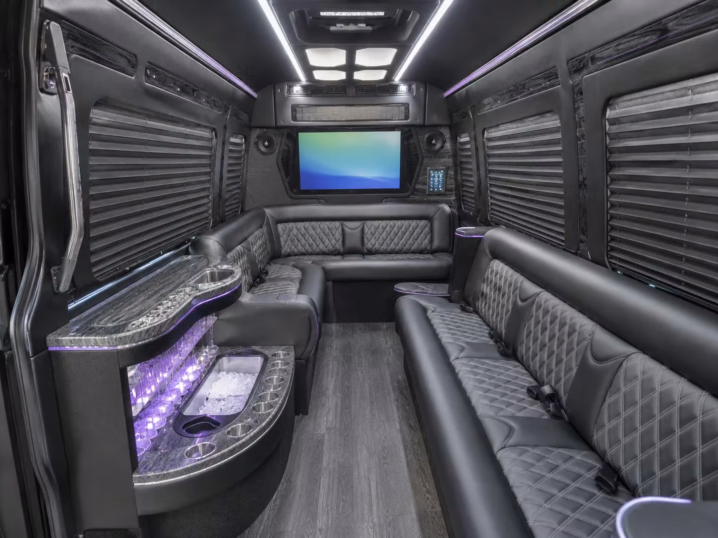 sprinter limousine inside