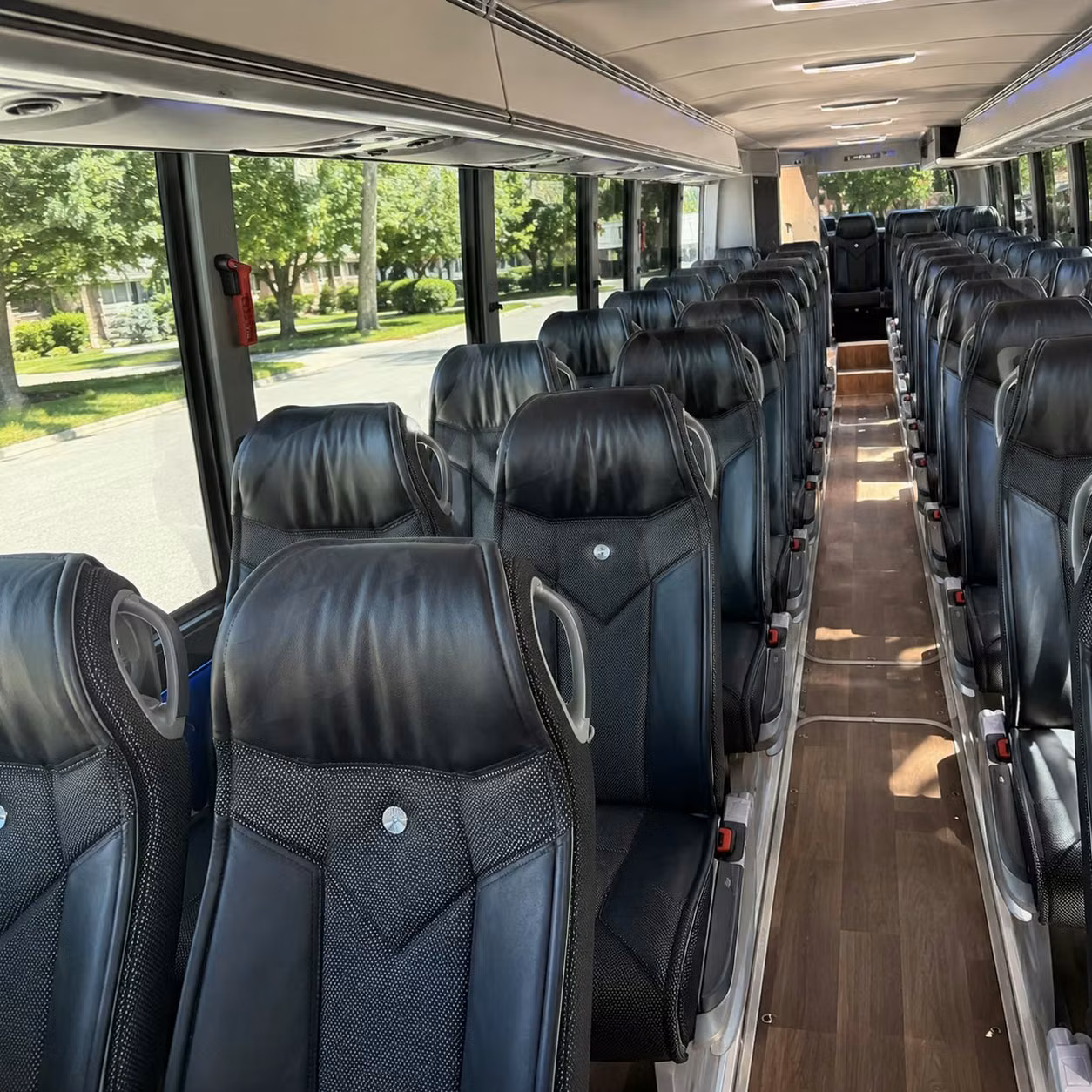 tucson charter bus interior gallery