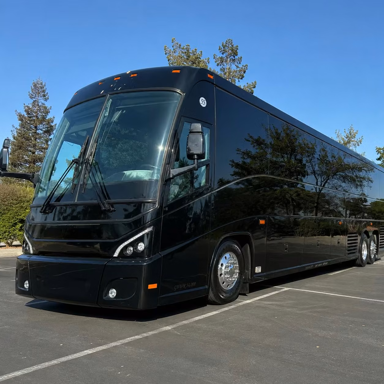 tucson charter bus rental exterior